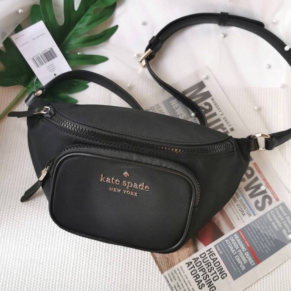 Kate Spade Black Fanny Pack